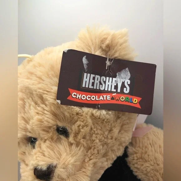 Hershey’s Chocolate World Teddy Bear Plush in Dress - Picture 3 of 7